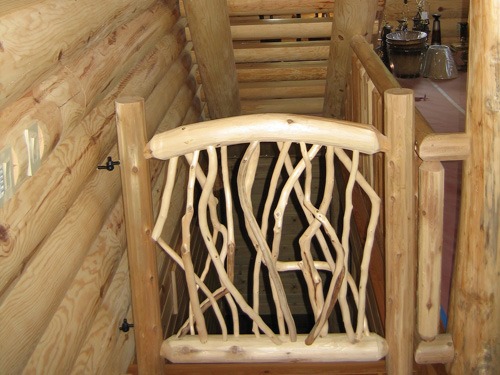 Wood Railings | Custom Woodwork Home Accents | Wood Stair Railings