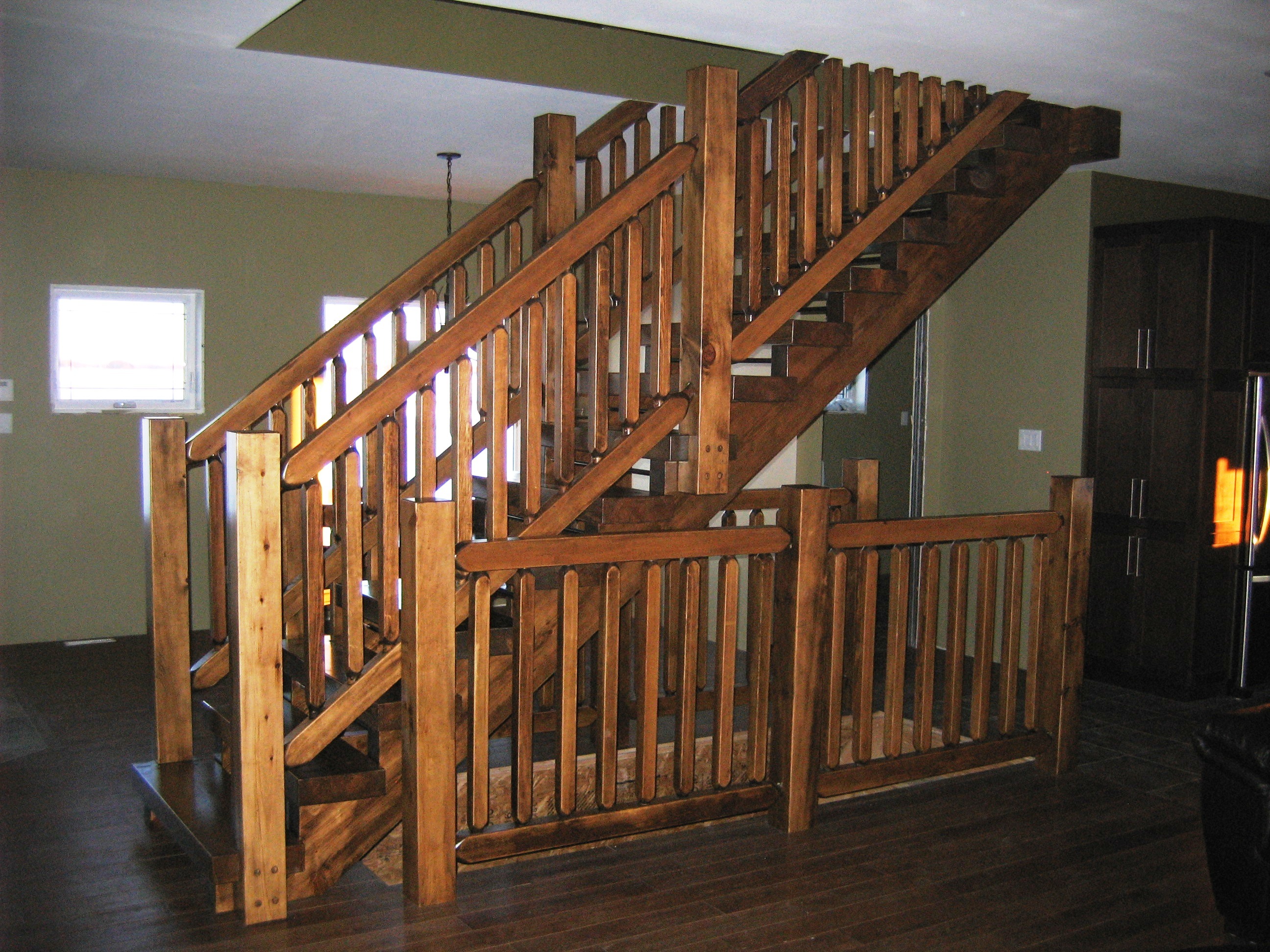 Timber Railings | Wood Stair Railings