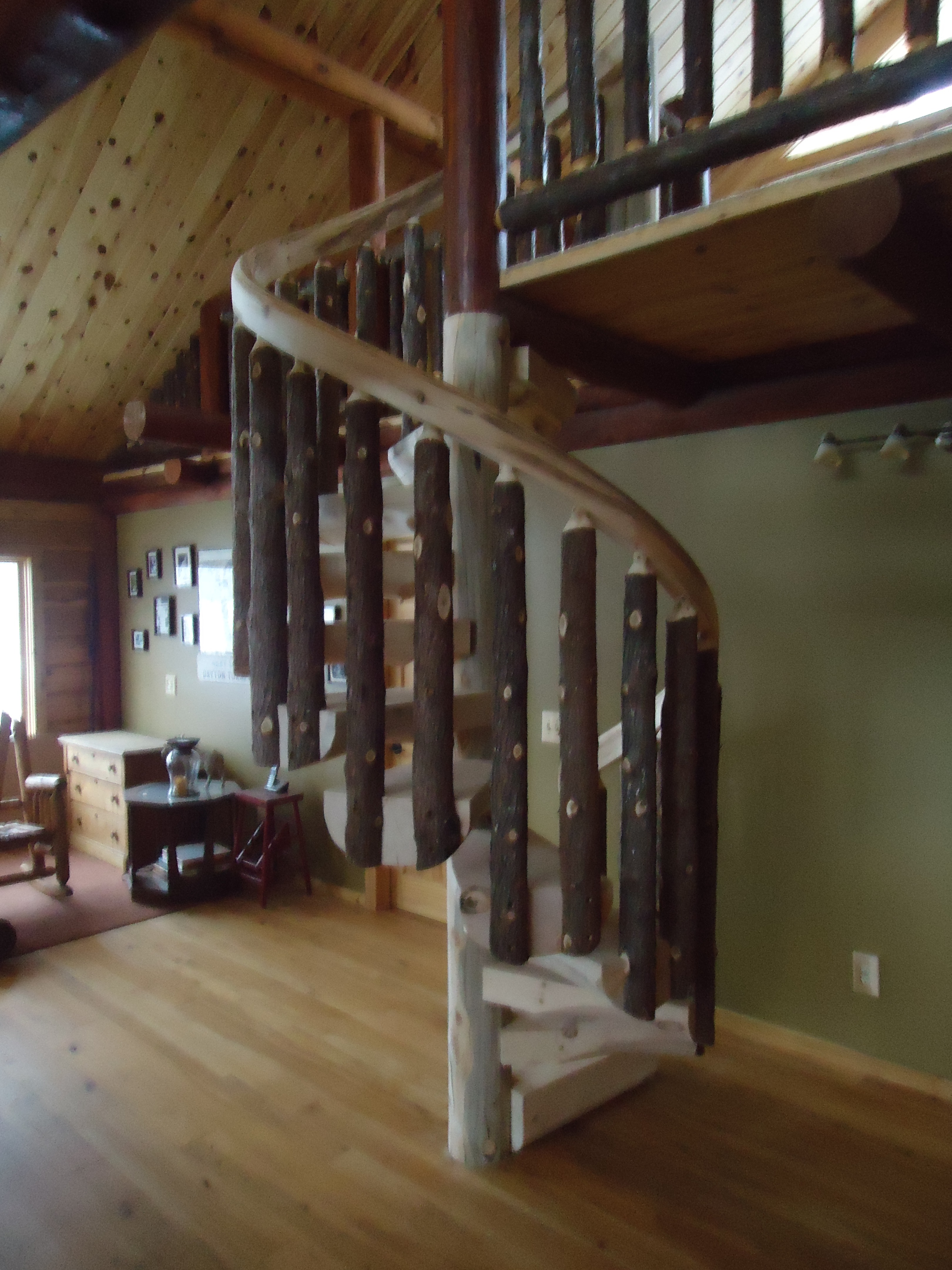 natural log spiral stairway | Spiral Staircase